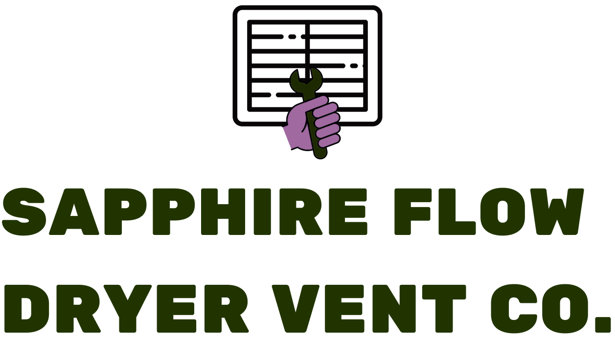 Sapphire Flow Dryer Vent Co. Logo